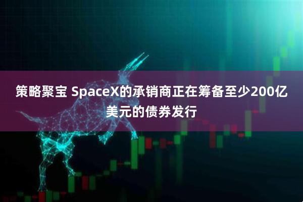 策略聚宝 SpaceX的承销商正在筹备至少200亿美元的债券发行